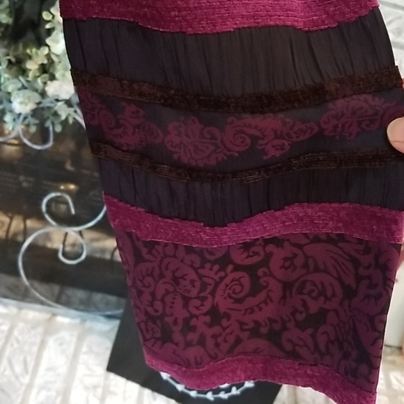 Danny & Nichole purple and navy blazer, size 20W - Picture 5 of 8